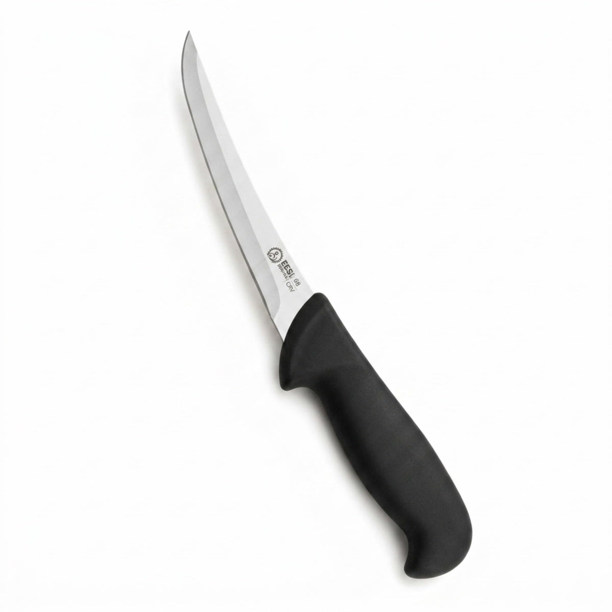EESi 6" Curved Boning Knife – High Carbon Stainless Steel Blade - Top Side Detail