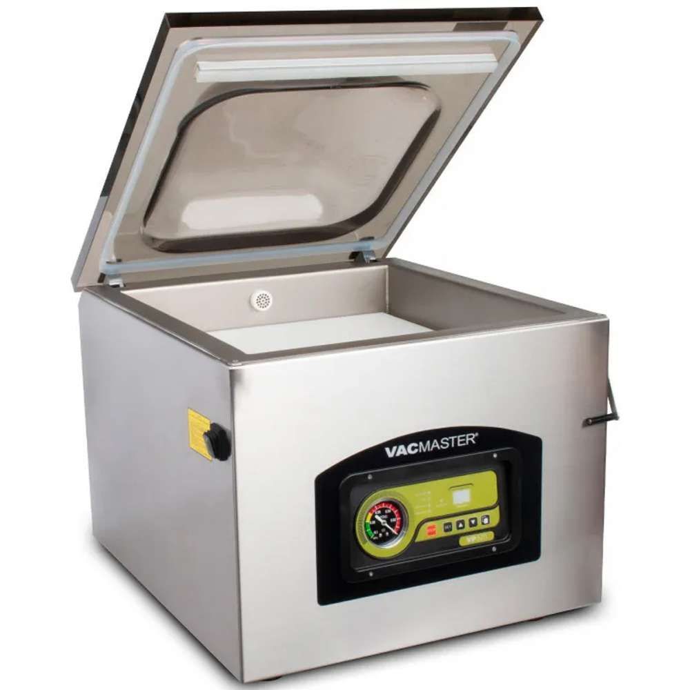 VacMaster VP320 Chamber Vacuum Sealer – Open Front View