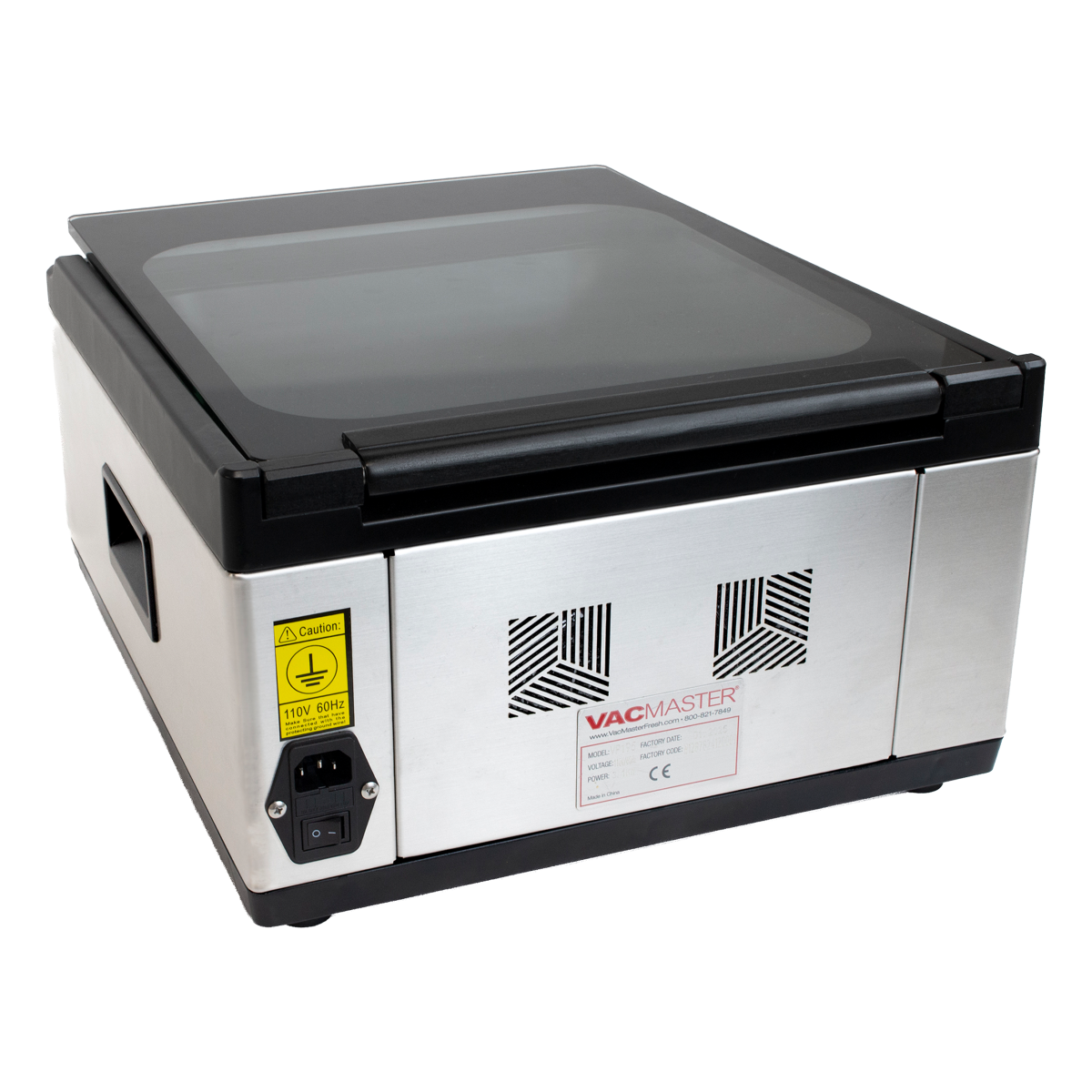 VacMaster VP195 Dual Function Chamber and External Vacuum Sealer – Back View